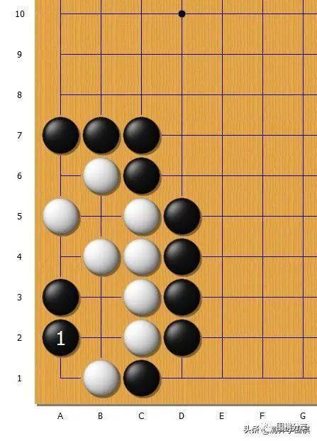 围棋课堂 一分钟,10道死活题,第一感找到正解